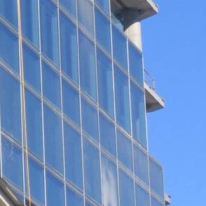 Handhabung Glas